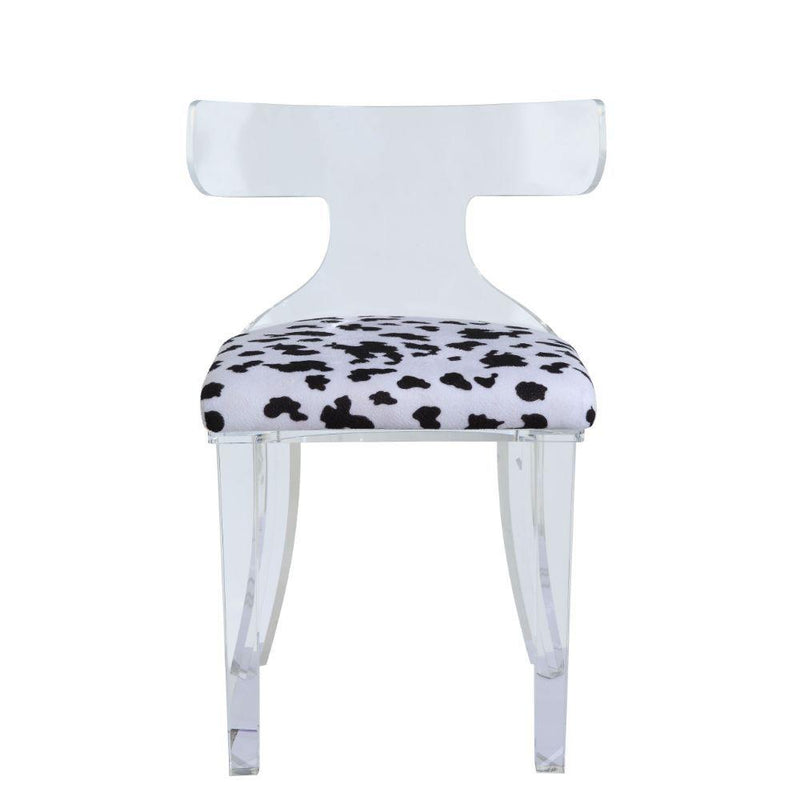 Acme Furniture Bradley Stationary Acrylic Accent Chair 59823 IMAGE 3
