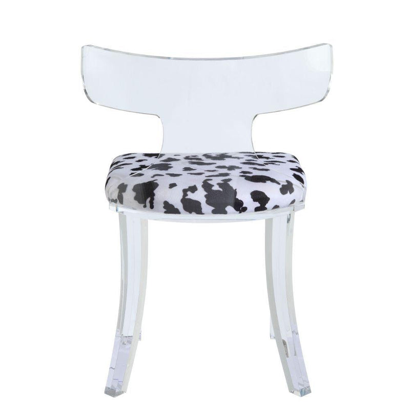 Acme Furniture Bradley Stationary Acrylic Accent Chair 59823 IMAGE 5