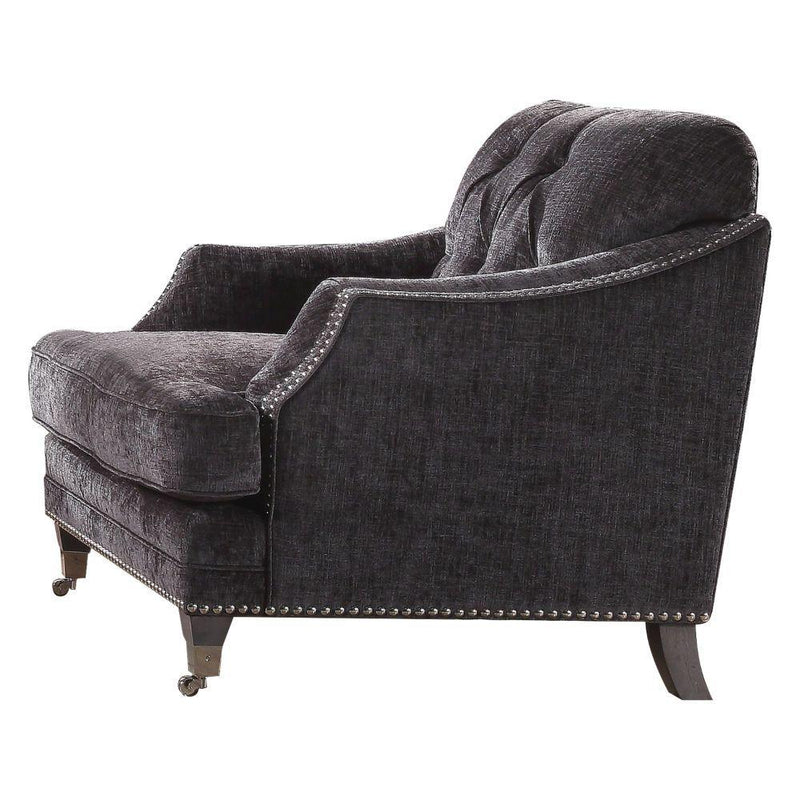 Acme Furniture Helenium Stationary Fabric Chair 50217 IMAGE 1