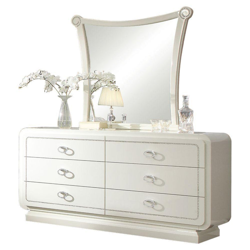 Acme Furniture Bellagio Dresser Mirror 20394 IMAGE 2