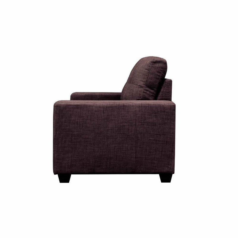 Acme Furniture Platinum III Stationary Fabric Loveseat 52936 IMAGE 2