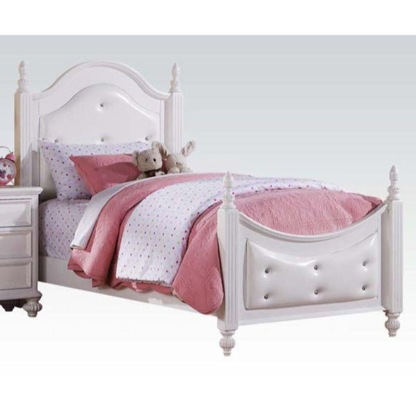 Acme Furniture Athena Full Upholstered Panel Bed 30205F KIT IMAGE 1