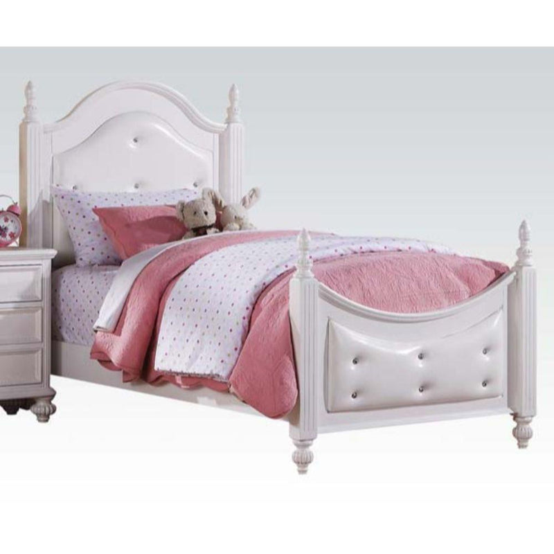 Acme Furniture Athena Full Upholstered Panel Bed 30205F KIT IMAGE 1