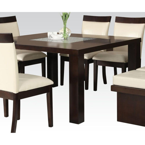 Acme Furniture Square Keelin Dining Table 71035_KIT IMAGE 1