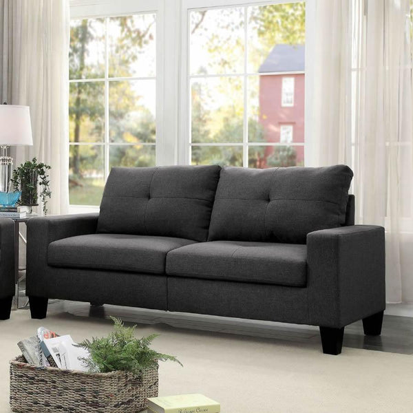 Acme Furniture Platinum II Stationary Fabric Sofa 52735 IMAGE 1