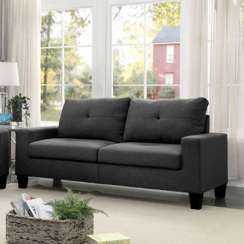 Acme Furniture Platinum II Stationary Fabric Sofa 52735 IMAGE 1