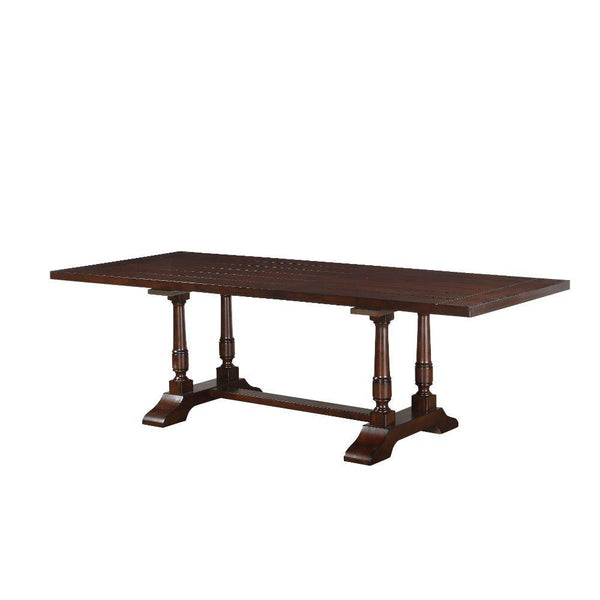 Acme Furniture Tanner Dining Table with Trestle Base 60830 IMAGE 1