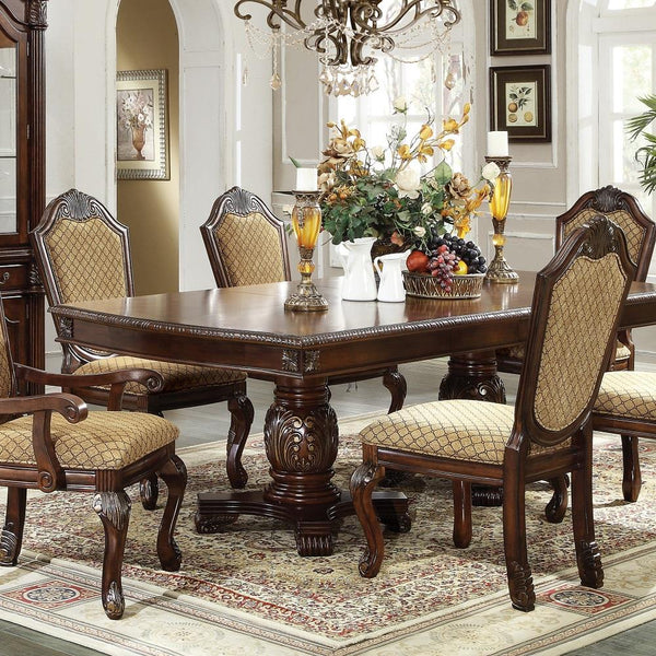 Acme Furniture Chateau De Ville Dining Table with Pedestal Base 64075A IMAGE 1