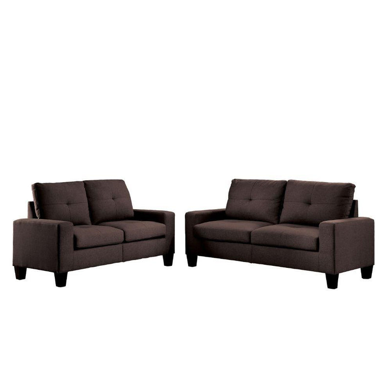 Acme Furniture Platinum II Stationary Fabric Sofa 52730 IMAGE 2