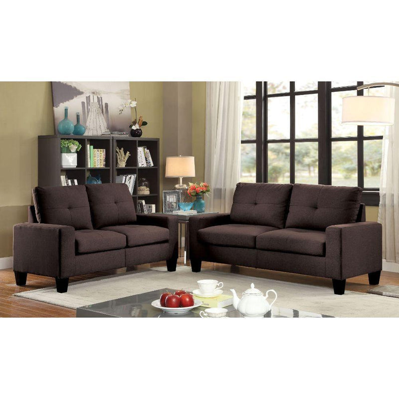 Acme Furniture Platinum II Stationary Fabric Sofa 52730 IMAGE 3