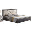 Acme Furniture Adrianna King Upholstered Panel Bed 20947EK IMAGE 1