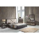 Acme Furniture Adrianna King Upholstered Panel Bed 20947EK IMAGE 2