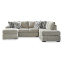  Benchcraft Calnita 20502S1 2 pc Sectional with Chaise IMAGE 1
