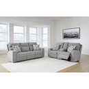  Signature Design by Ashley Biscoe 9050318 Power Reclining Loveseat with Console and Adjustable Headrest IMAGE 14