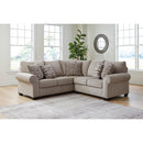  Signature Design by Ashley Claireah 90603S1 2 pc Sectional IMAGE 3