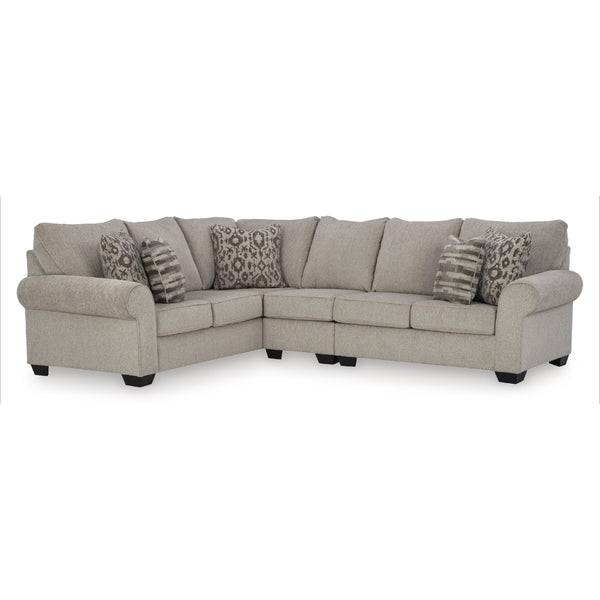  Signature Design by Ashley Claireah 90603S3 3 pc Sectional IMAGE 1