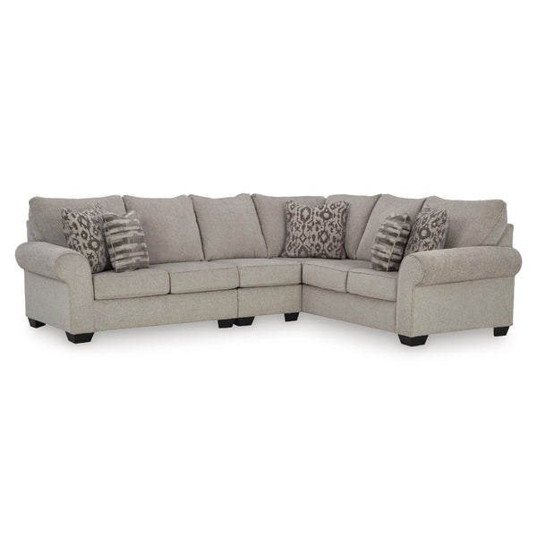  Signature Design by Ashley Claireah 90603S4 3 pc Sectional IMAGE 1