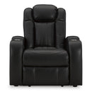  Signature Design by Ashley Caveman Den 9070313 Power Recliner with Adjustable Headrest IMAGE 3