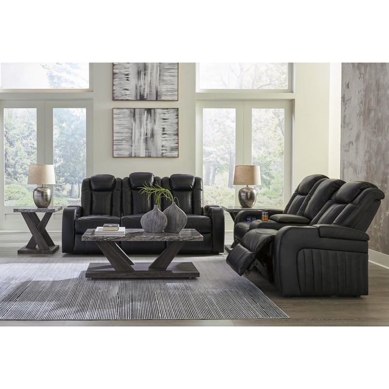  Signature Design by Ashley Caveman Den 9070318 Power Reclining Loveseat with Console and Adjustable Headrest IMAGE 13