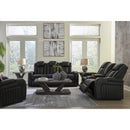  Signature Design by Ashley Caveman Den 9070318 Power Reclining Loveseat with Console and Adjustable Headrest IMAGE 17