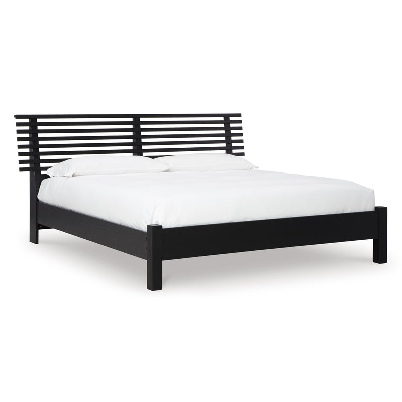  Signature Design by Ashley Danziar B1013B6 King Slat Panel Bed IMAGE 1