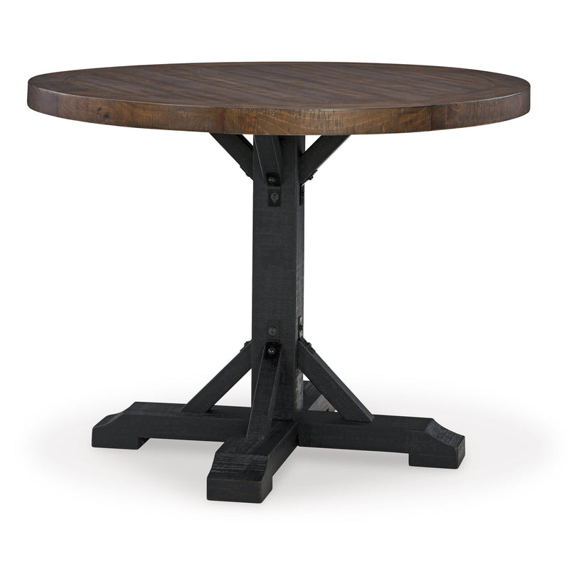  Signature Design by Ashley Valebeck D546D21 Counter Height Dining Table IMAGE 1