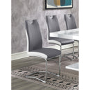 Coaster Furniture Brooklyn 193812 Upholstered Dining Side Chair - Grey (Set of 4) IMAGE 9