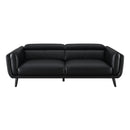 Coaster Furniture Shania Stationary Leatherette Sofa 509921 IMAGE 3