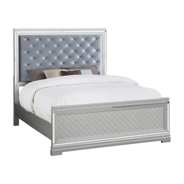 Coaster Furniture Eleanor King Upholstered Panel Bed 223461KE IMAGE 1