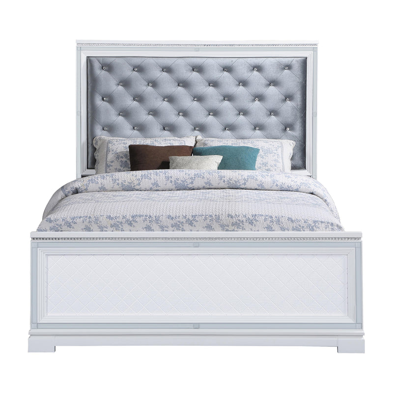 Coaster Furniture Eleanor Queen Upholstered Panel Bed 223561Q IMAGE 3