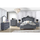 Coaster Furniture California King Upholstered Panel Bed 223581KW IMAGE 2