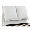 Coaster Furniture Gwendoline 306040KE Upholstered Eastern King Panel Bed - White IMAGE 12