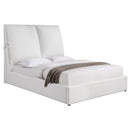 Coaster Furniture Gwendoline 306040KE Upholstered Eastern King Panel Bed - White IMAGE 2