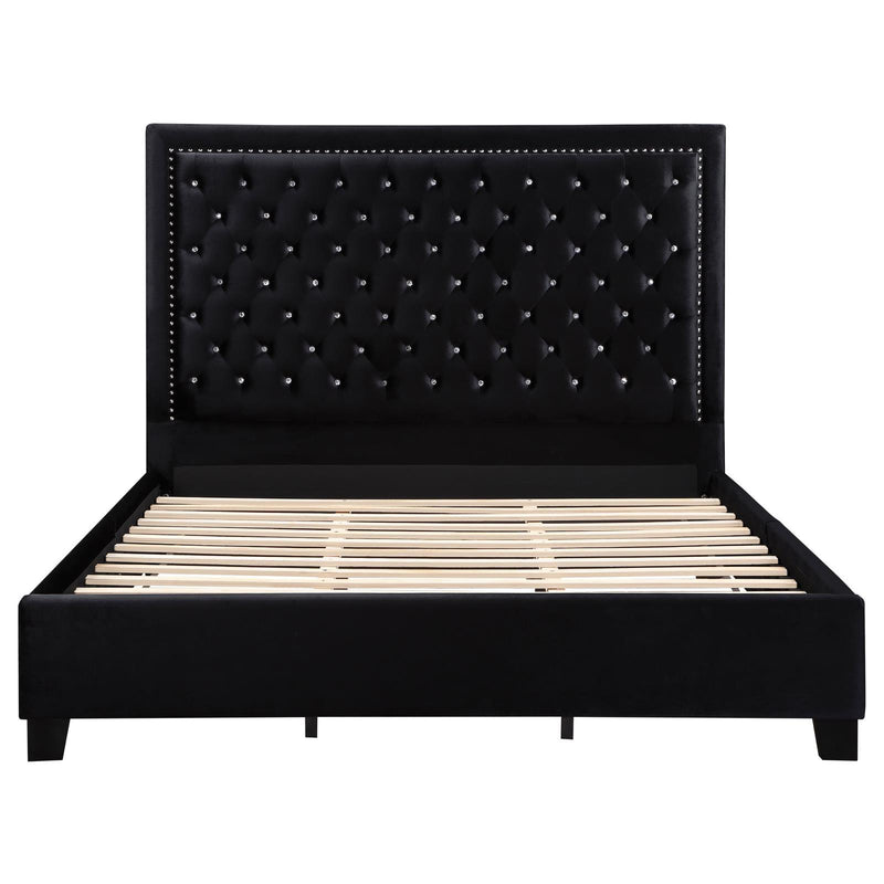 Coaster Furniture Hailey Queen Upholstered Platform Bed 315925Q IMAGE 4