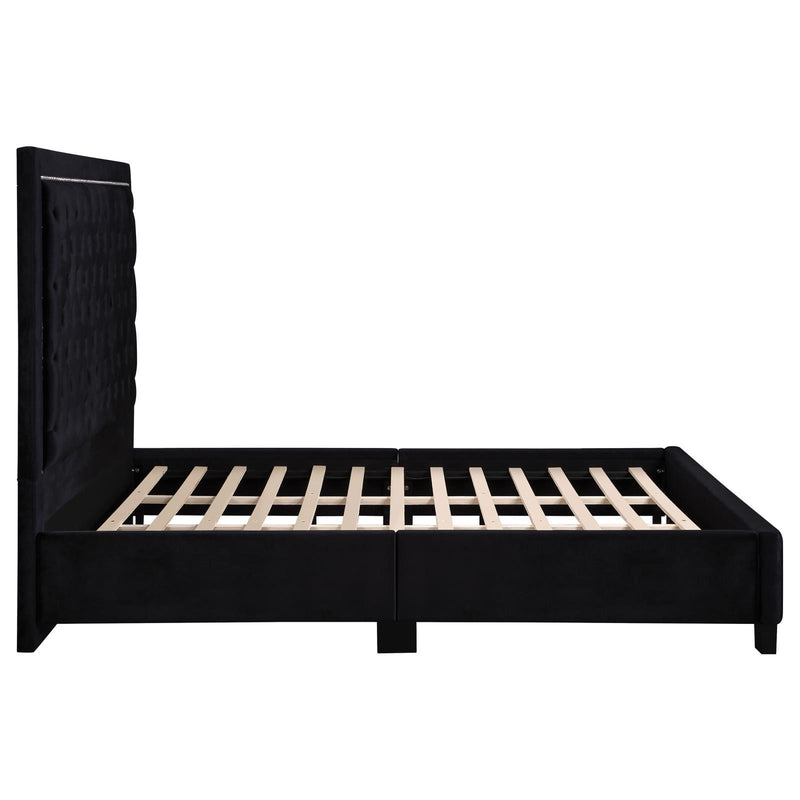 Coaster Furniture Hailey Queen Upholstered Platform Bed 315925Q IMAGE 6