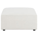 Coaster Furniture Freddie Fabric Ottoman 551643 IMAGE 2