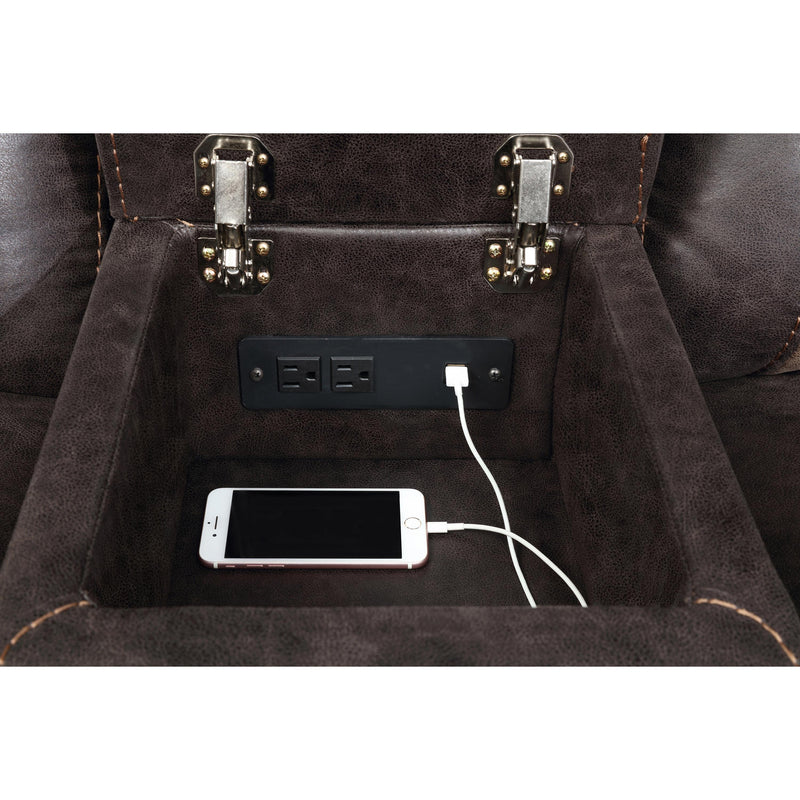 Coaster Furniture Greer Reclining Leatherette Loveseat 651355 IMAGE 8