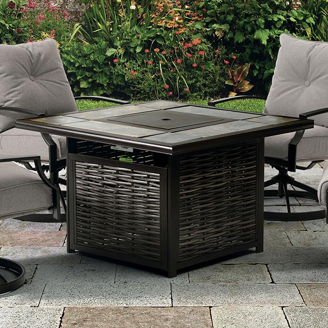 Furniture of America Outdoor Tables Fire Pit Tables GM-2013 IMAGE 1