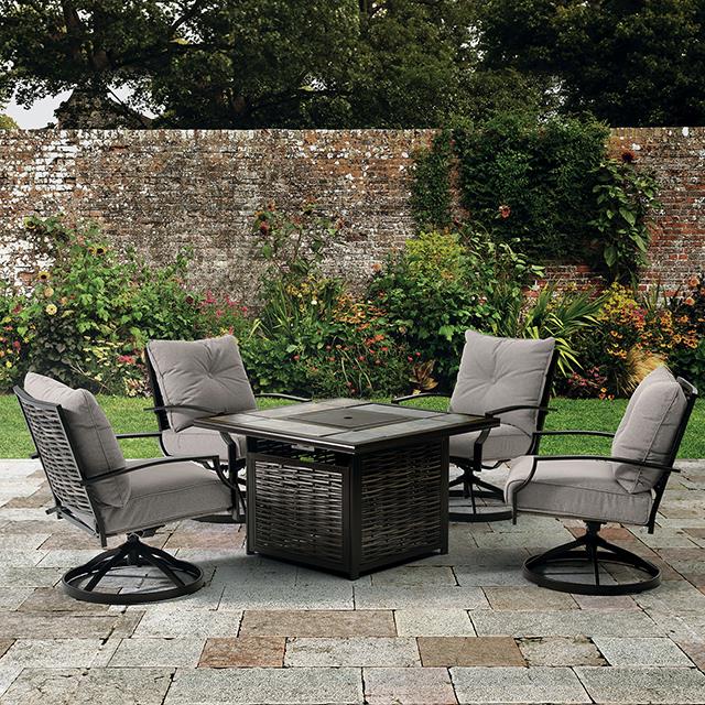 Furniture of America Outdoor Tables Fire Pit Tables GM-2013 IMAGE 2