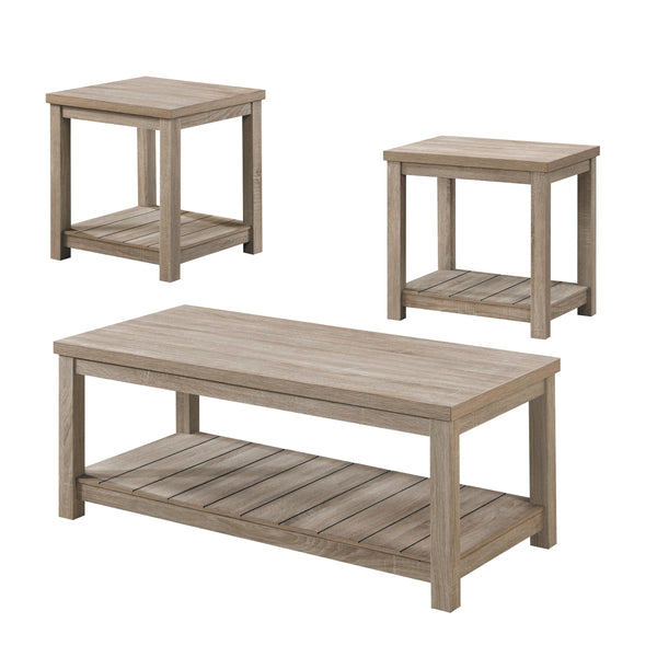 Coaster Furniture Bairn Occasional Table Set 736136 IMAGE 1