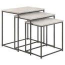Coaster Furniture Caine Nesting Tables 936016 IMAGE 1