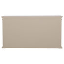 Coaster Furniture Kiara 950858 4-door Wood Lattice Storage Accent Cabinet - Light Honey IMAGE 5