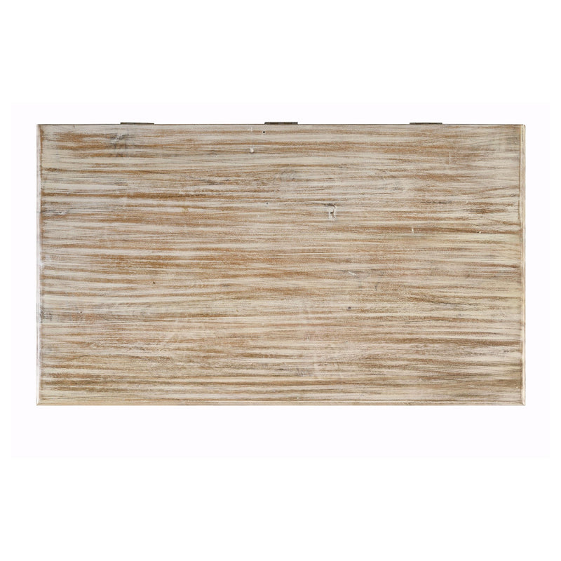 Coaster Furniture Nilay 959554 Wood Storage Trunk - White Washed and Black IMAGE 10