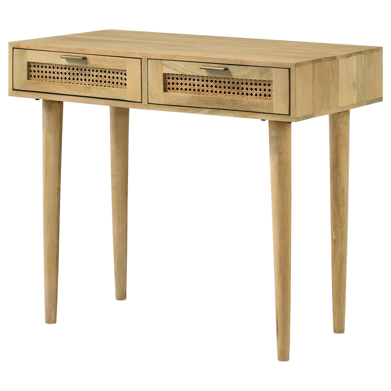 Coaster Furniture Zamora 959575 2-Drawer Entryway Console Accent Table - Natural IMAGE 4