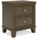  Benchcraft Shawbeck B625-92 Two Drawer Night Stand IMAGE 1