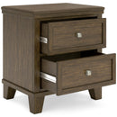  Benchcraft Shawbeck B625-92 Two Drawer Night Stand IMAGE 2