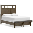 Benchcraft Shawbeck B625B2 Queen Panel Bed IMAGE 1