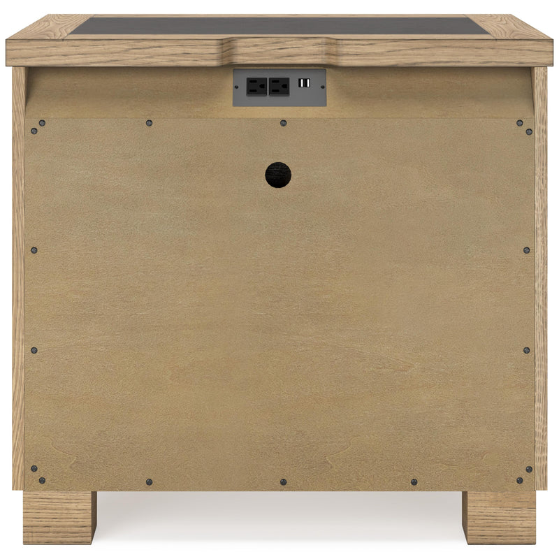  Signature Design by Ashley Galliden B841-92 Two Drawer Night Stand IMAGE 5