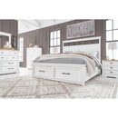  Benchcraft Ashbryn B844B4 King Panel Storage Bed IMAGE 8