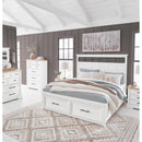  Benchcraft Ashbryn B844B5 California King Panel Storage Bed IMAGE 10